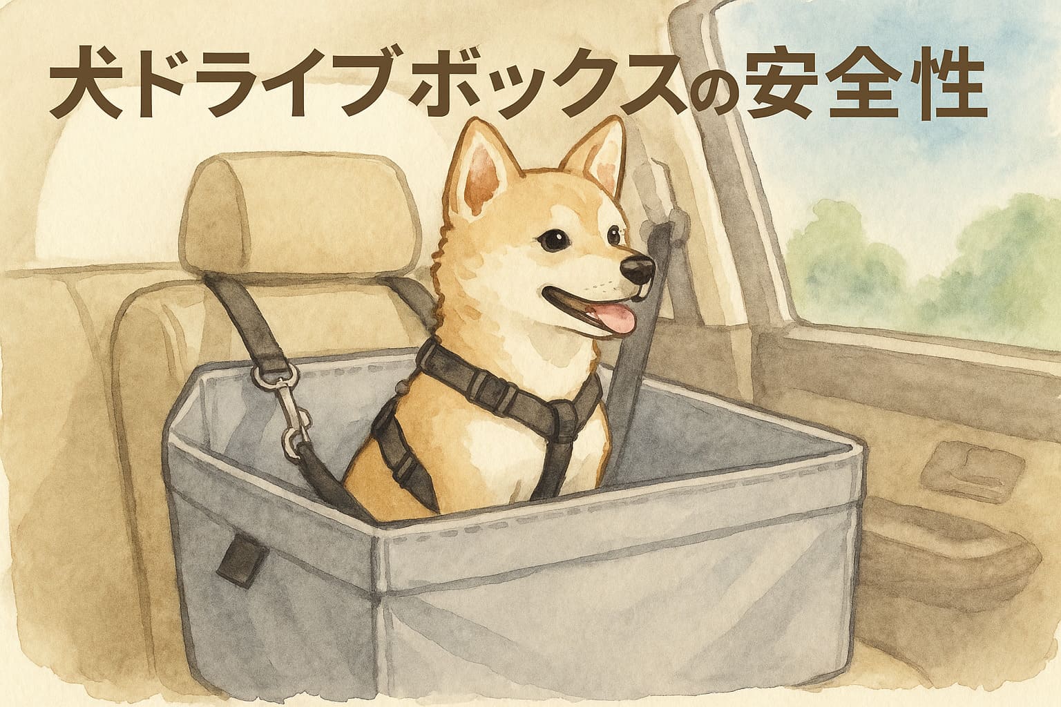 犬ドライブボックス安全性