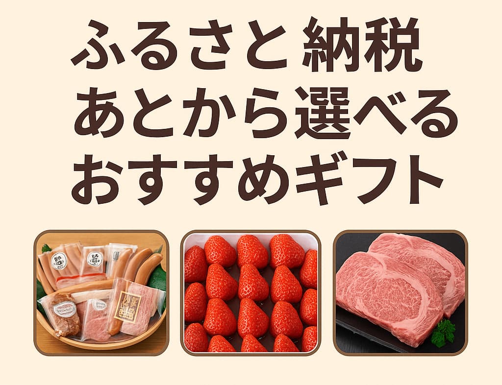 ふるさと納税あとから選べるおすすめ