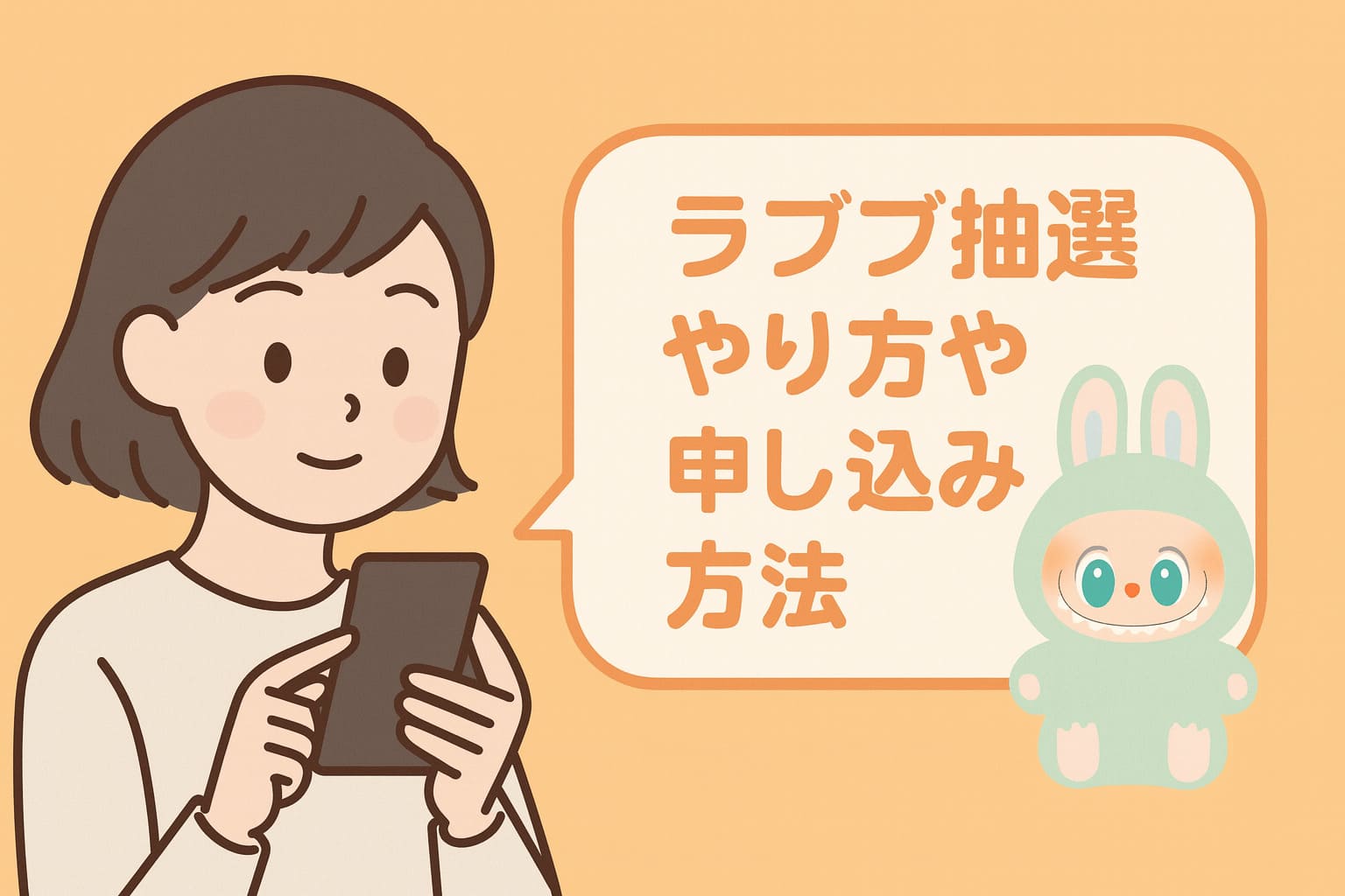 ラブブ抽選やり方