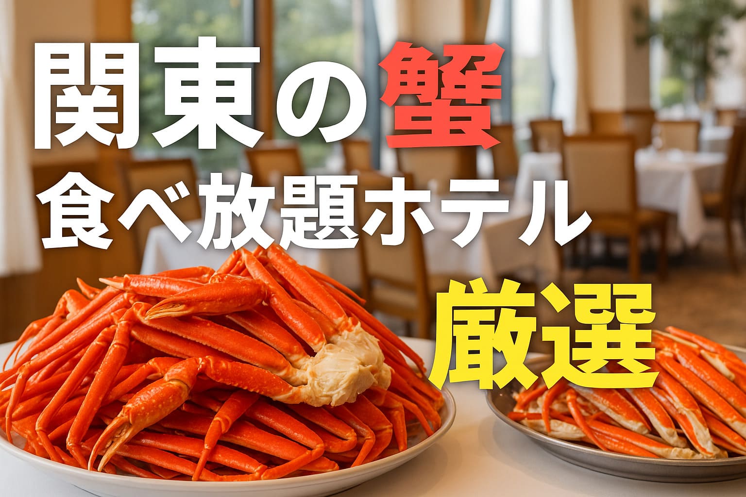 蟹食べ放題ホテル関東