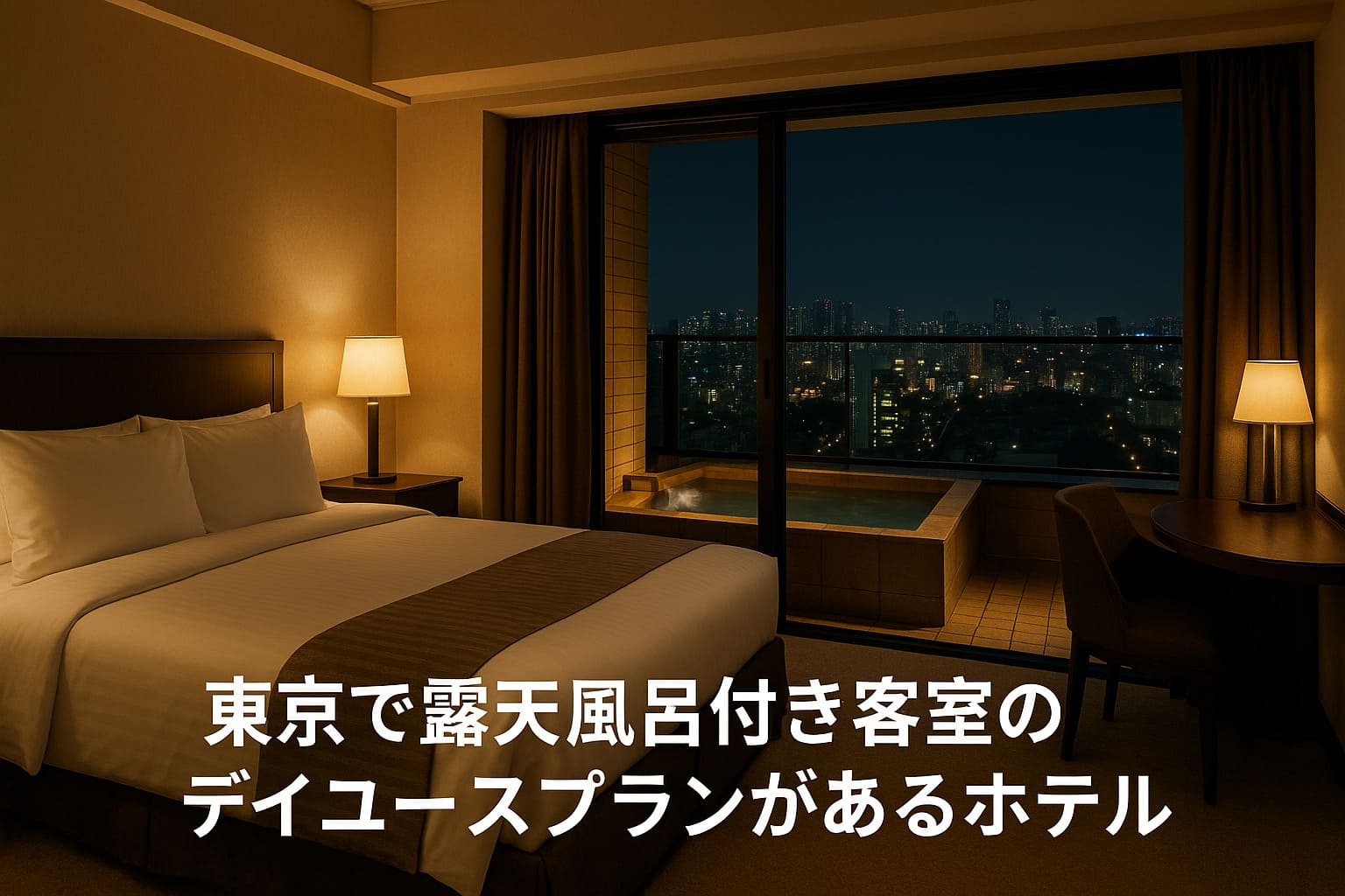 露天風呂付き客室 カップル 東京 デイユース