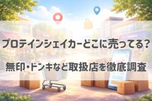 プロテインシェイカーどこに売ってる