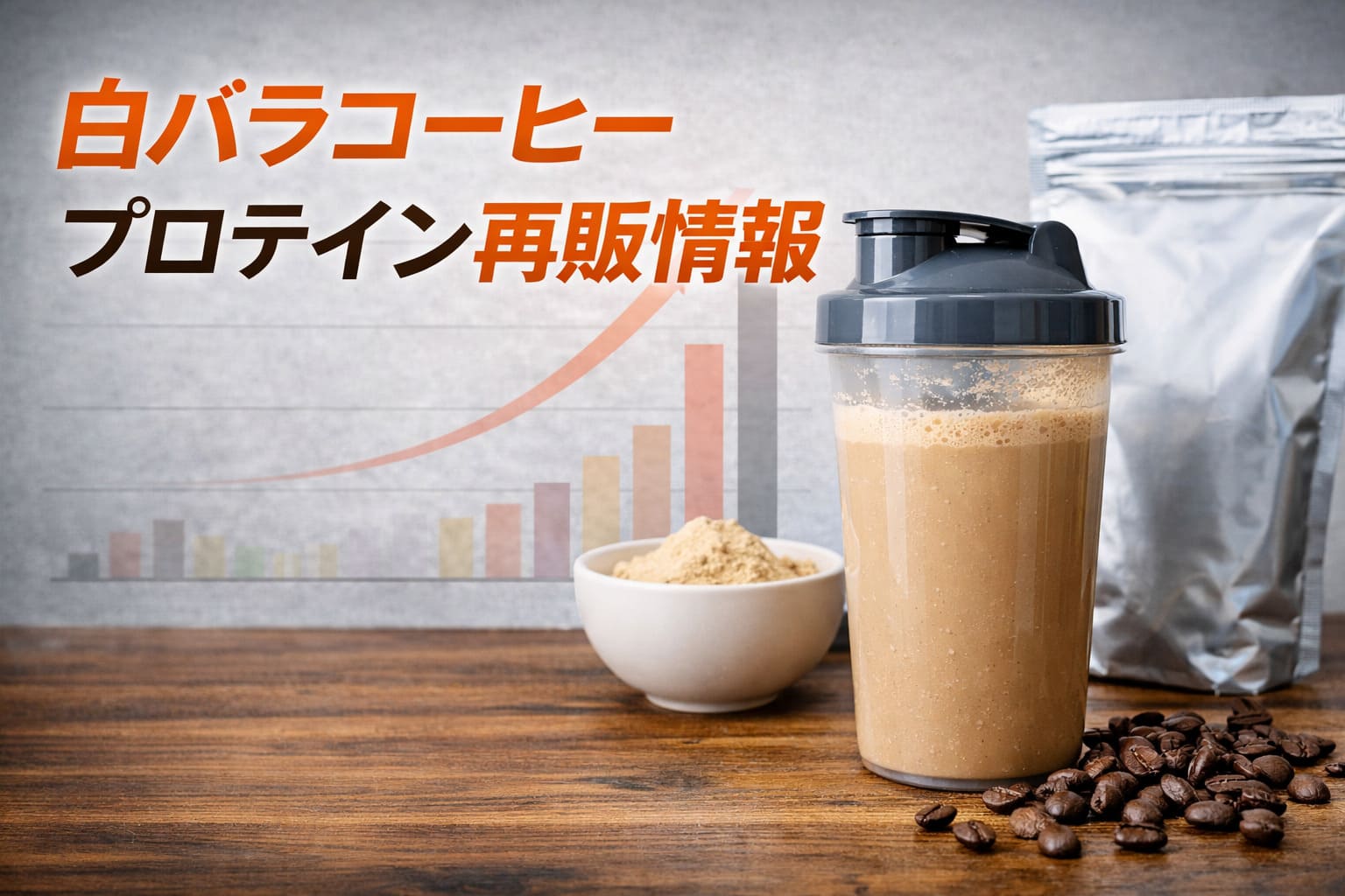 白バラコーヒープロテイン再販