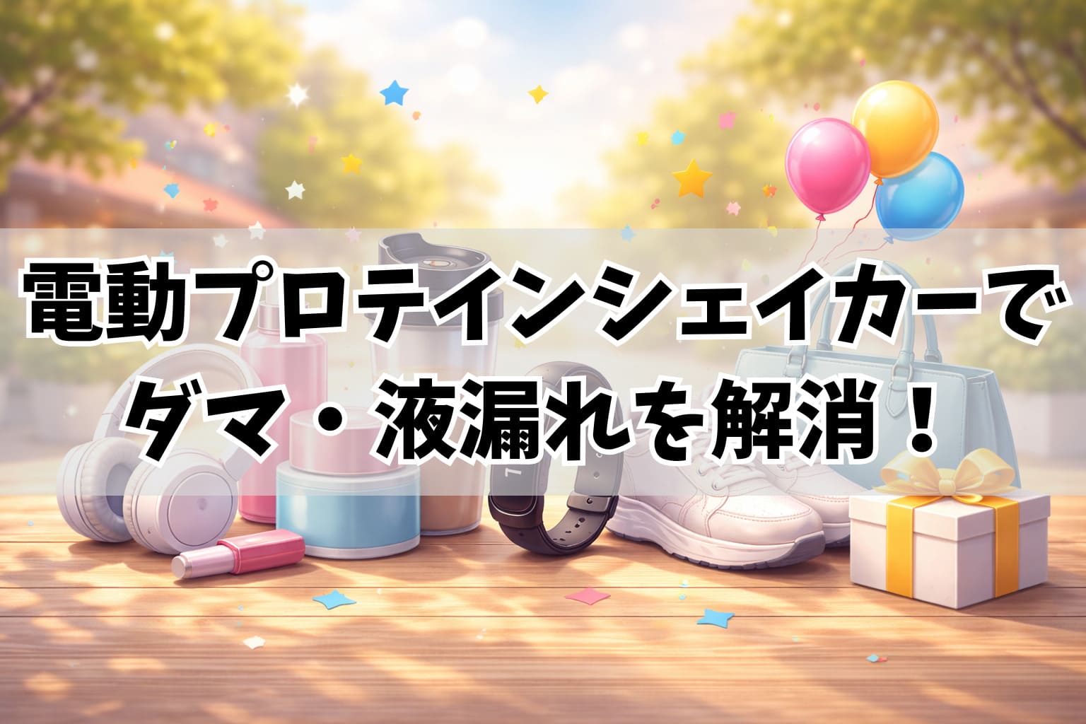 電動プロテインシェイカー